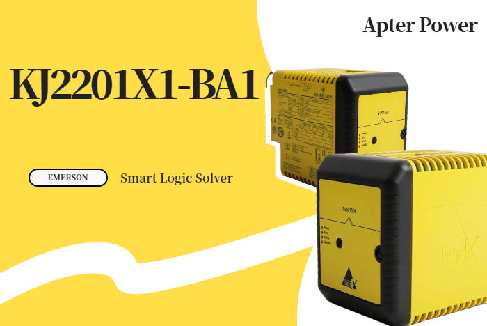 آزادسازی قدرت اتوماسیون: حل‌کننده منطقی هوشمند EMERSON KJ2201X1-BA1 CS3202